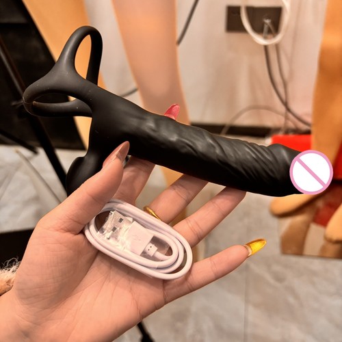 Double penetration strapon - double,
