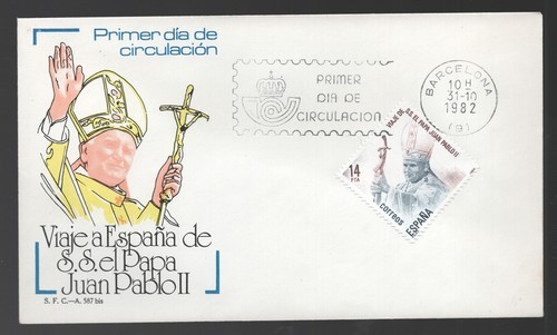 1982 spain pope john paul - 1982, ii