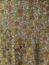 Vintage Floral Liberty print cotton lawn fabric 107" x 33" 272cm x 84cm