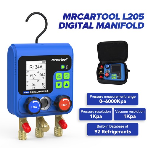 Refrigeration digital manifold - refrigeration,