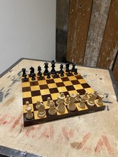 Vintage Wooden Chess Set