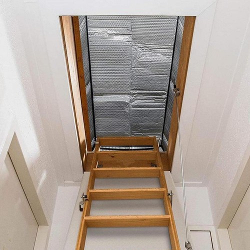 Attic stairs insulation cover - stairs,