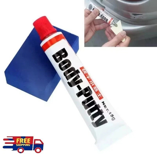 Auto car body putty scratch - car,