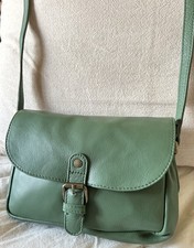 Fat Face Green Leather Small