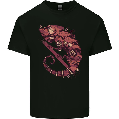 Steampunk chameleon iguana - steampunk,