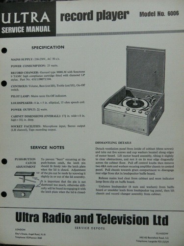 Ultra portable record - ultra,