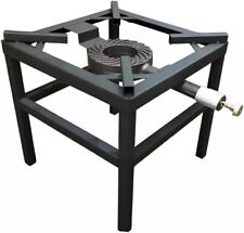 Cast Iron ONE KEY Gas Burner Ring Boiling LPG Cooker Catering 39x39x40CM H.Duty