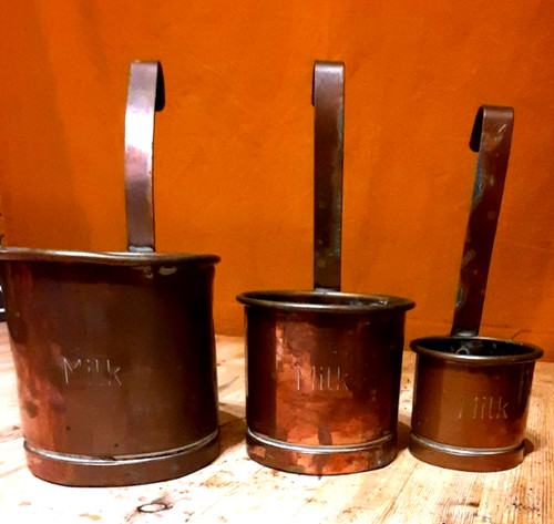 Graduated vintage copper - vintage,