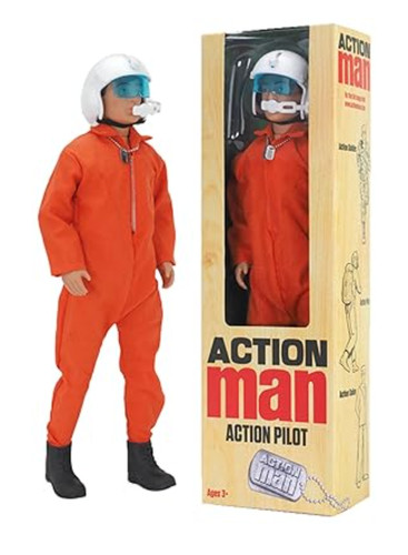 Action man pilot - action, 12"