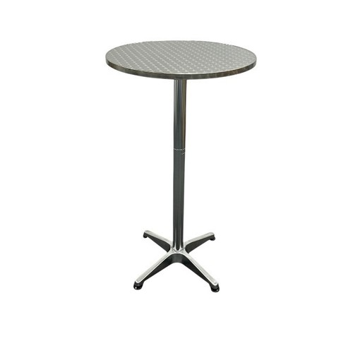 Aluminium high tables - aluminium,