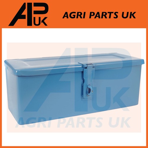 Small blue lockable tool box - small,