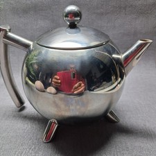 Vintage stainless Steel Teapot