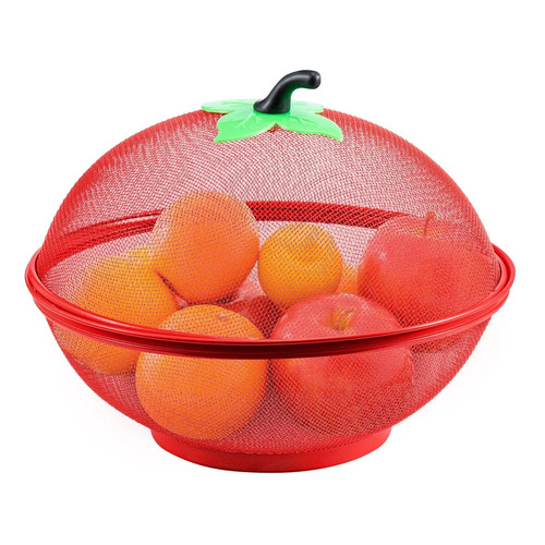 Apple shape fruit basket - fruit,