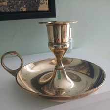 Vintage Brass Chamberstick
