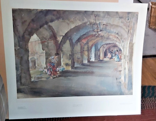 Russell flint vintage art - flint,