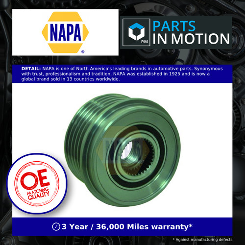 Overrunning alternator pulley - overrunning,