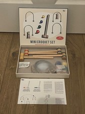 Mini Indoor Wooden Croquet Set