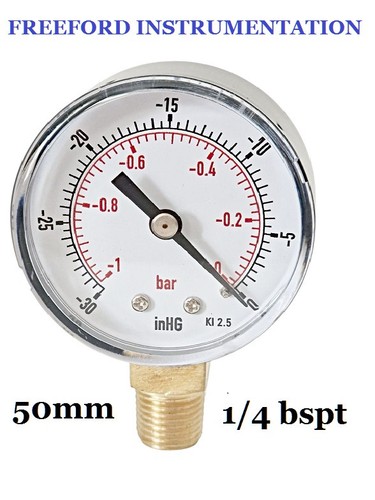 Vacuum gauge 50mm - dial,