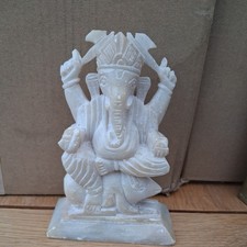 Stone Ganesh Figure Statue