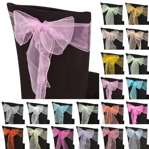 100 organza sashes - 100,