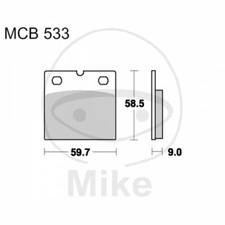 BRAKE PADS SINTER SV TRW