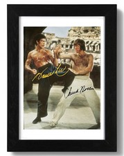 Chuck Norris and Bruce Lee