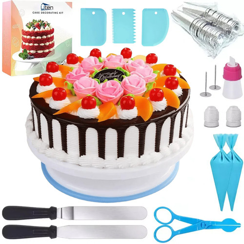 60pcs set rotating cake stand - rotating,