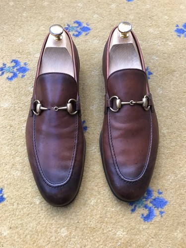 Gucci loafers leather - gucci,
