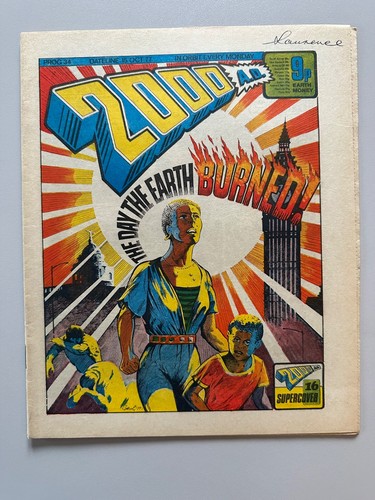 2000ad comic prog october - comic,