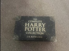 Harry Potter Boxed Case Rare Book Set Black