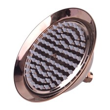 8" Round Bath Rainfall Shower Head Bathroom Rain Sprayer Rose Gold Copper xg