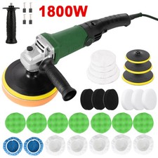 Electric Car Polisher Sander Buffer Polishing Machine Kit 1800W Variable Speed