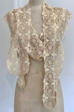 Antique Maltese Lace Lappets