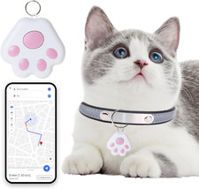 Mini Cat Dog Gps Tracker, Portable Bluetooth Pet Tracking Locator Waterproof Sma