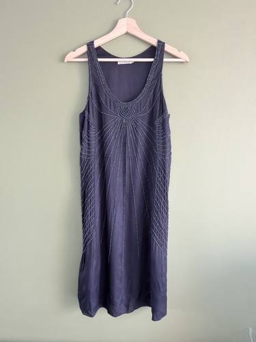 Kookaï vintage navy beaded - vintage,