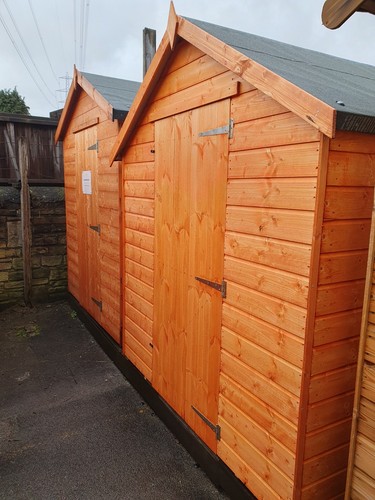 Pinelap apex garden shed - garden, 12mm