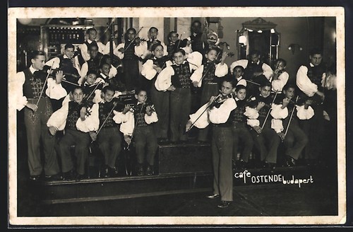 Postcard hungarian folk - postcard, a