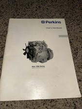 Perkins 1000 Series Engine AJ To AS YG To YK Owner’s Manual User’s Handbook