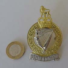 British Army Queens Royal Irish Hussars Pouch Badge