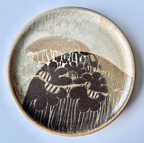Vintage stoneware diana worthy - stoneware,