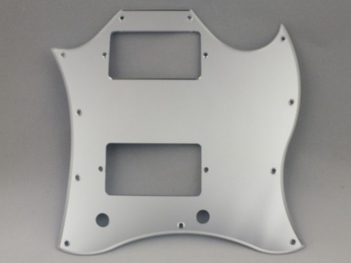 Silver mirror scratch - silver,