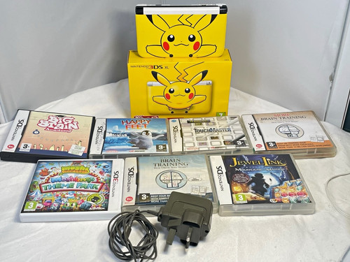 Nintendo 3ds pikachu - pikachu, yellow