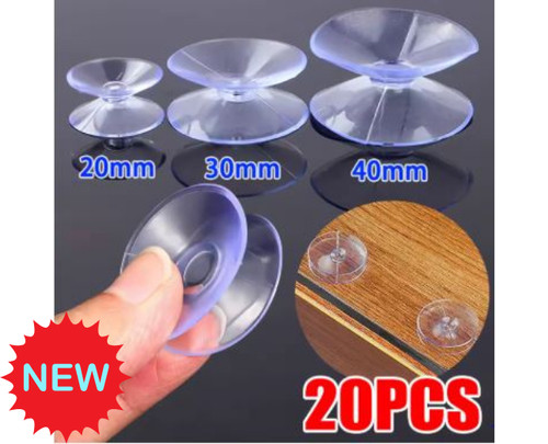 Double sided suction cups - double,