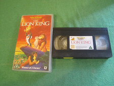 The Lion King VHS
