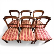 Set 6 Victorian Mahogany