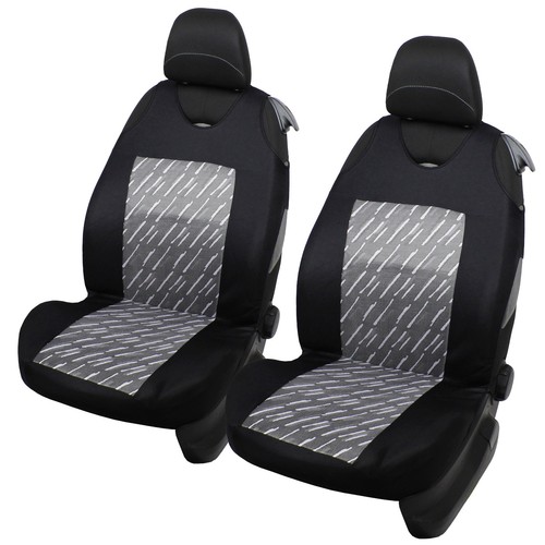 Grey front car seat covers - 2,