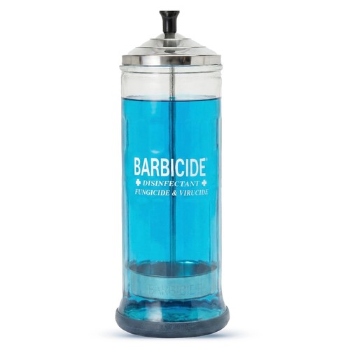 Barbicide disinfecting jar - disinfecting,