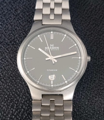 Skagen 105ltx titanium quartz - titanium,