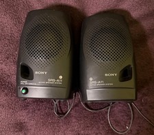 Sony SRS A11 Speakers Black