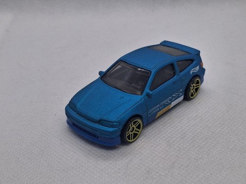 Hot wheels honda crx blue - '88, -blue